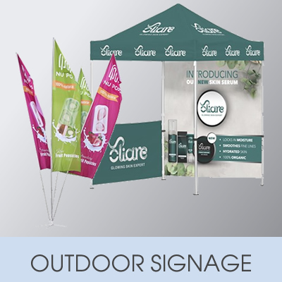 Outdoor Signage Gazebos